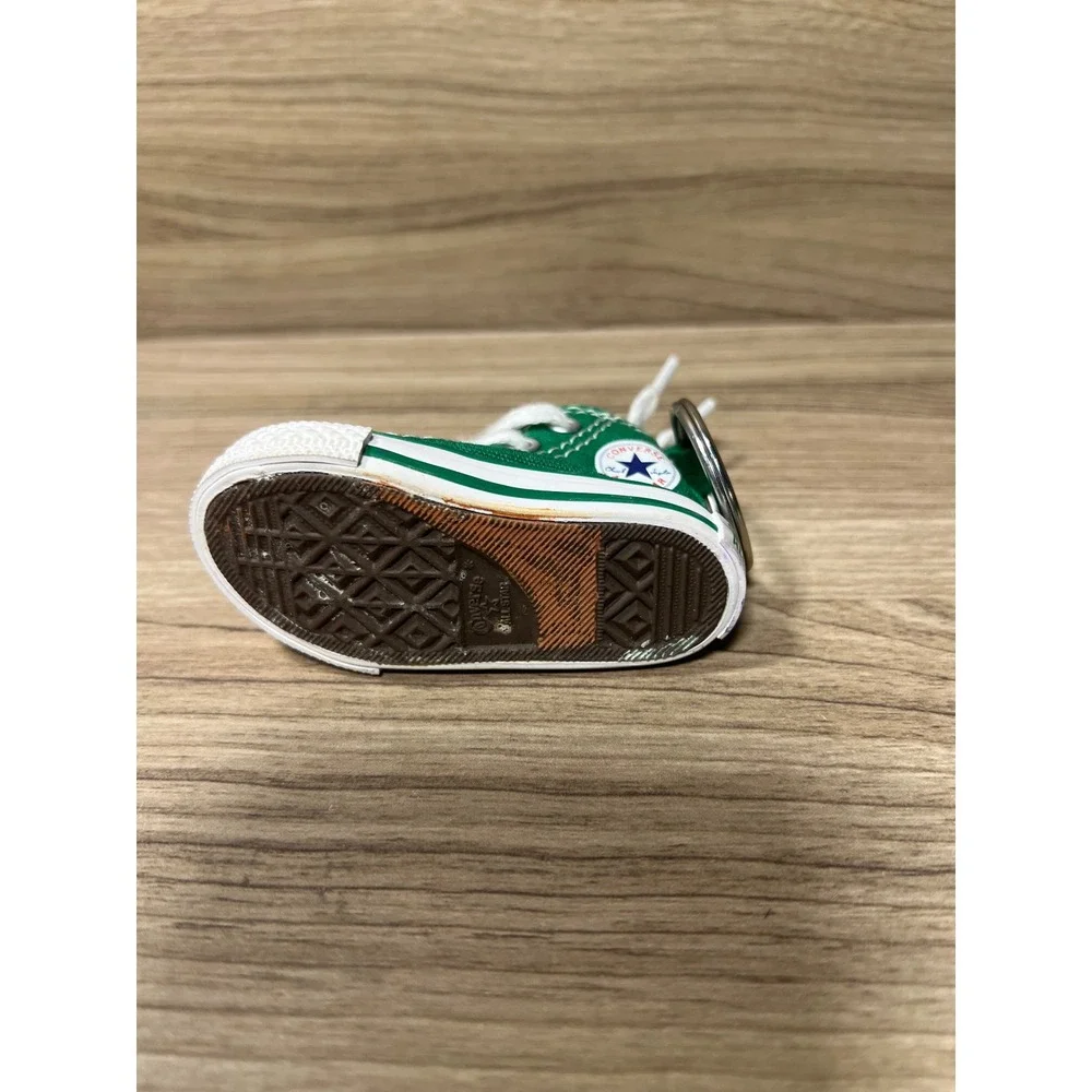 Converse Chuck Taylor All‎ Star Sneaker Keychain Green Canvas Mini Shoe Charm